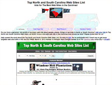 Tablet Screenshot of carolinasites.com